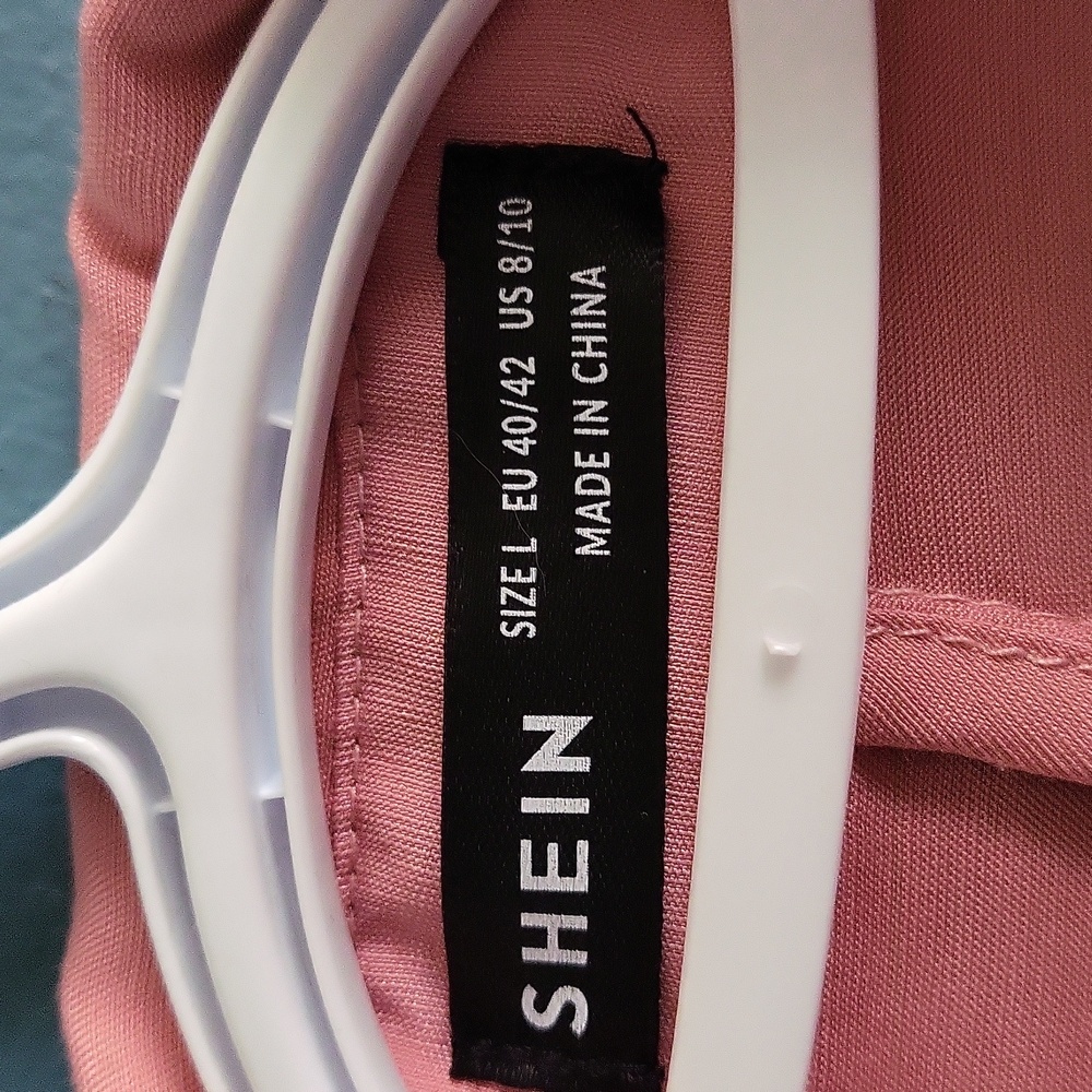 SHEIN Pink Outerwear - Picture 3 of 8